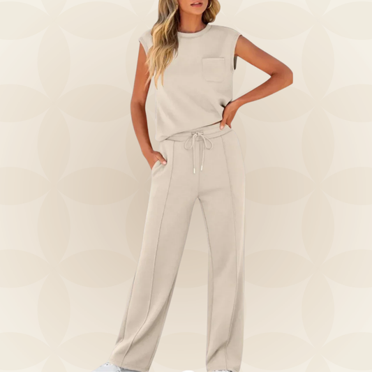 Anna – Zomer Lounge Set - Beige
