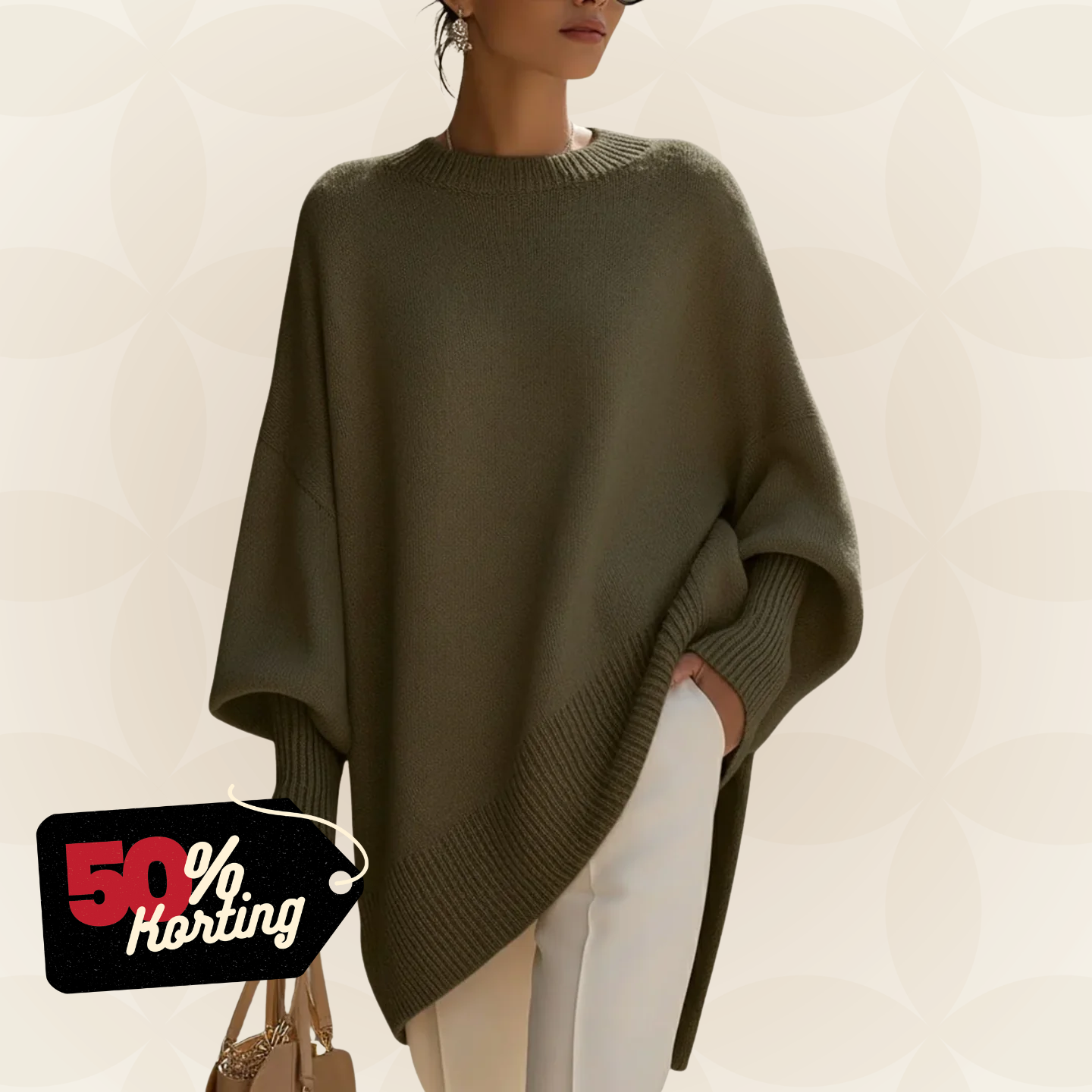 Mira - Zachte oversized trui met nonchalante pasvorm