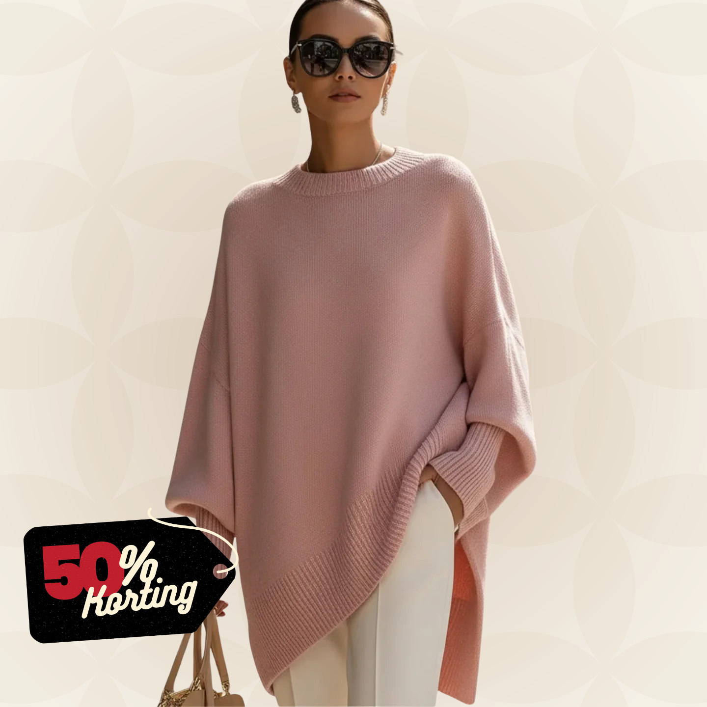Mira - Zachte oversized trui met nonchalante pasvorm