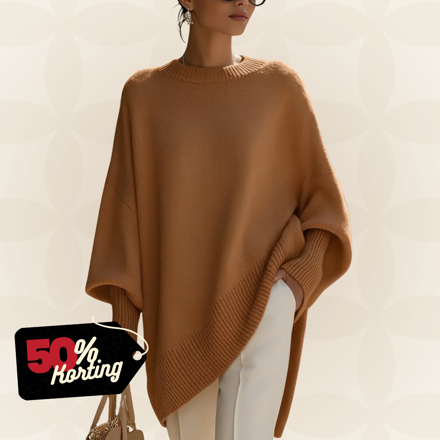 Mira - Zachte oversized trui met nonchalante pasvorm