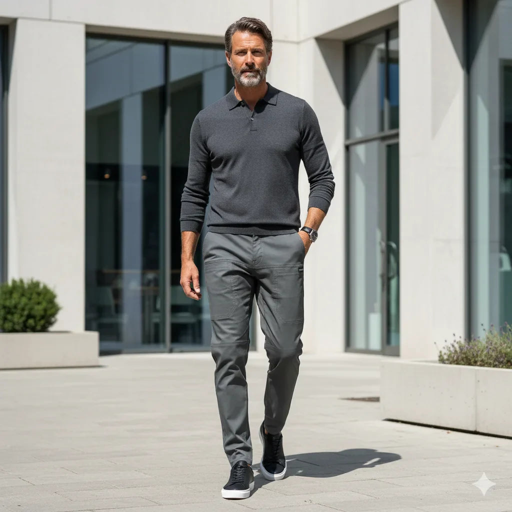 Ronald - Cargo Broek (Stretch)