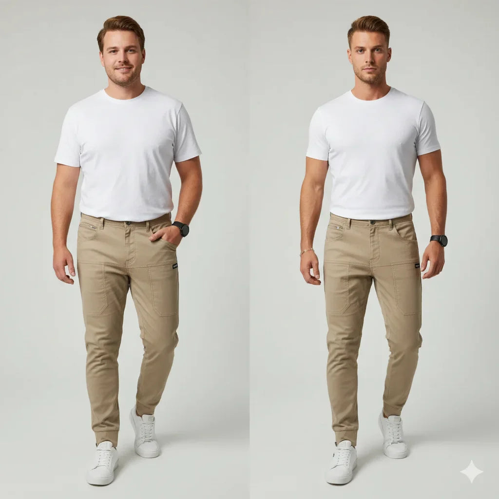 Ronald - Cargo Broek (Stretch)