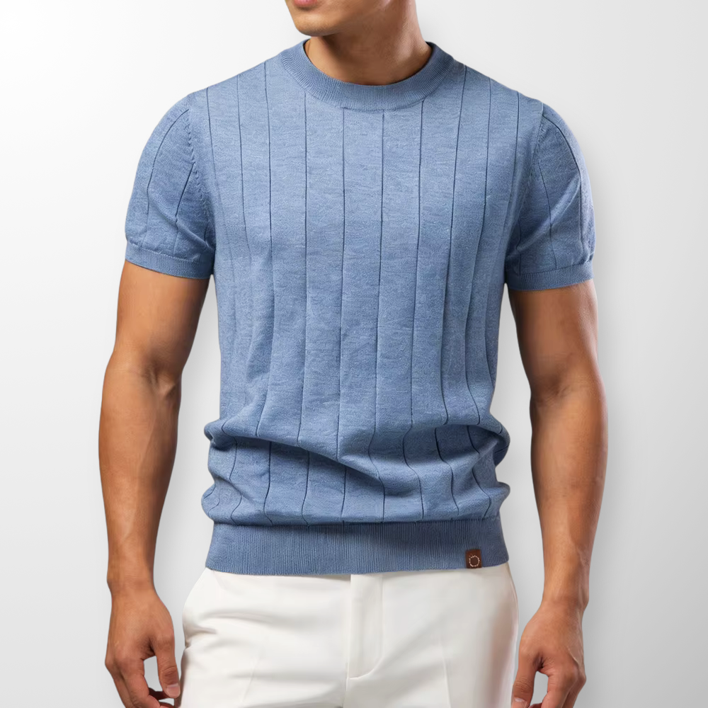Tim | Geribde T-Shirt