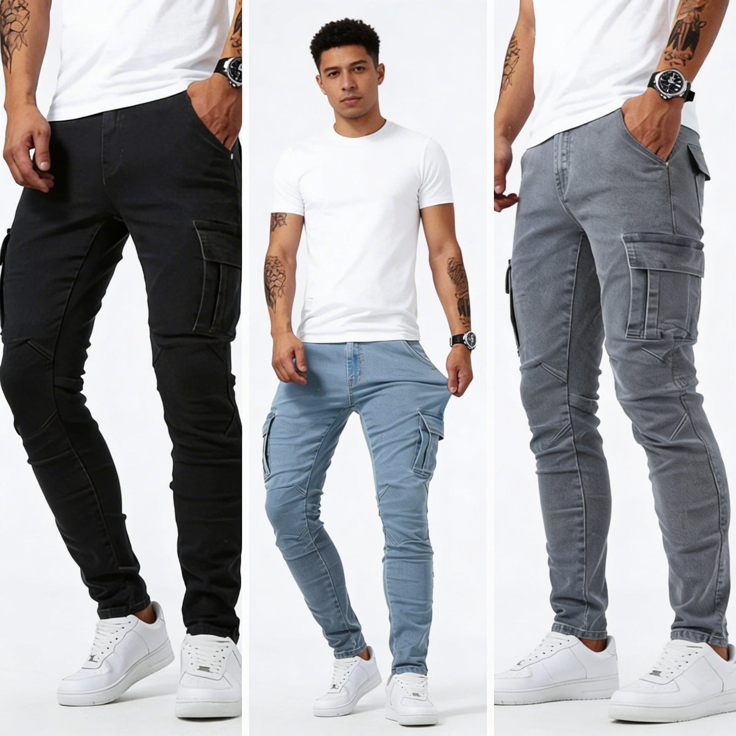 Mack | Moderne Cargo Jeans
